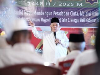 Wagub Sulbar Hadiri Maulid di Polman, Tegaskan Nilai Tabligh dalam Kepemimpinan
