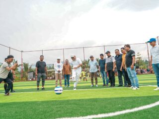 Lapangan Mini Soccer All Star Kalukku Diresmikan Gubernur Suhardi Duka, Wadah Baru Pembinaan Sepak Bola Anak Muda