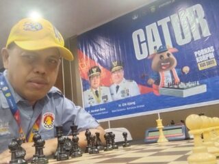 Ketua KONI Sulbar Bangga, Atlit Catur Budiman Persembahkan Perak di PORNAS KORPRI 2025