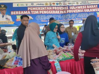 PKK Sulbar Hadir untuk Rakyat, Gelar Pasar Murah dan Pameran UMKM di Mamuju