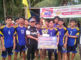 Turnamen Mini Soccer Cup II Limboro Berakhir, Ketua KONI Sulbar Janjikan Dukungan Olahraga Daerah