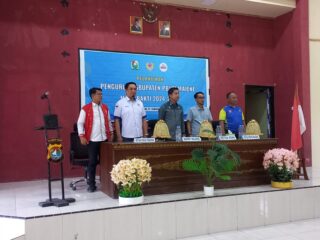 Bola Voli Majene Siap Bangkit, Pengurus PBVSI Periode 2024–2028 Resmi Dikukuhkan