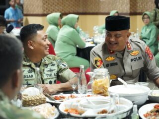 Kapolda Sulbar Hadiri Buka Puasa Bersama Pangdam XXIII Palaka Wira, Ramadan Penuh Berkah dengan Sinergi dan Aksi Sosial