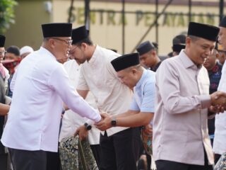 Idul Fitri 1447 H di Polda Sulbar, Momen Silaturahmi dan Kebahagiaan Bersama