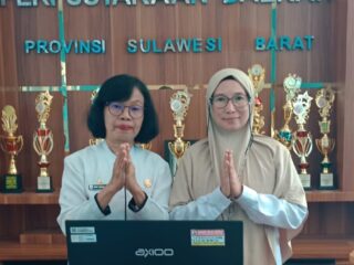 Tetap Layani Masyarakat, Dinas Perpusip Sulbar Pastikan Layanan Offline Berjalan Normal di Masa WFA