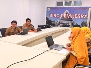 Optimalkan Layanan Digital, Biro Pemkesra Setda Sulbar Matangkan Persiapan Penilaian SPBE Triwulan II