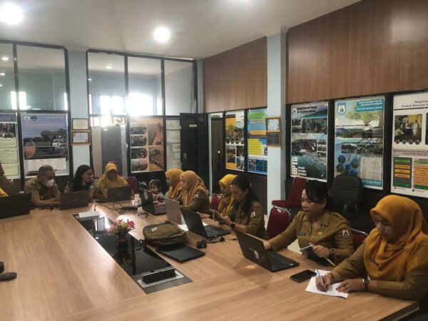 Biro Organisasi Setda Sulbar Dampingi Penyusunan Peta Proses Bisnis dan SOP di DKP