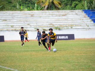 Duel Sengit di Pembuka Liga 4 Sulbar, Gasman Majene dan PS Mateng Berbagi Angka