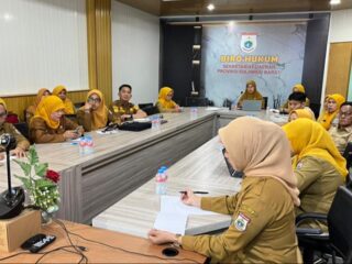 Biro Hukum Setda Sulbar Percepat Tindak Lanjut Pelaporan Data Penilaian Kepatuhan HAM