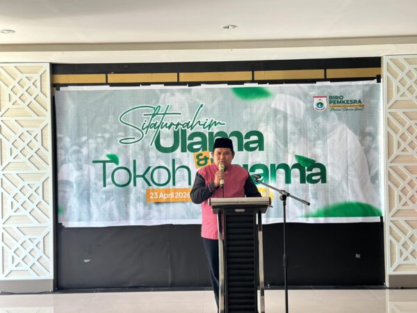 Pemkesra Sulbar Gelar Silaturahmi Bersama Ulama dan Tokoh Agama di Aula Asrama Haji Mamuju
