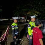 Patroli Malam Ditlantas Polda Sulbar Intensif, Wujudkan Rasa Aman dan Keselamatan Warga
