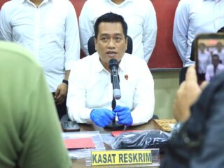 Konferensi Pers Polres Majene: Kasus Tewasnya Lansia di Baruga Berawal dari Cekcok Utang