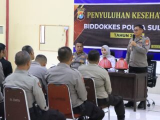 Bid Dokkes Polda Sulbar Tingkatkan Kesadaran Kesehatan Personel melalui Penyuluhan