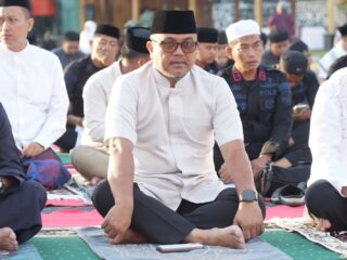Kapolda Sulbar Pimpin Perayaan Idul Adha, Semangat Berkorban dan Kebersamaan Menggema