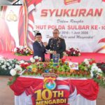 Syukuran HUT Polda Sulbar ke-10, Gubernur Harap Sinergi Tetap Terjaga