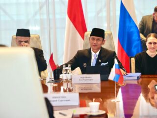 AHY Bahas Peluang Kerja Sama Perkeretaapian, Maritim, dan Logistik dengan Rusia