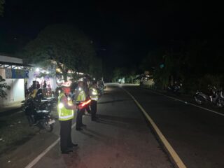 Lewat Polantas Menyapa, Ditlantas Polda Sulbar Ciptakan Malam yang Aman dan Tertib