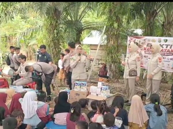 Biddokkes Polda Sulbar Hadirkan Pemeriksaan Kesehatan Gratis bagi Anak Usia Dini