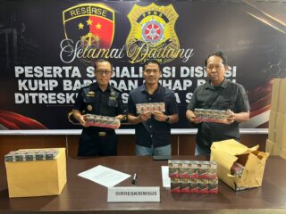 Polda Sulbar dan Bea Cukai Dalami Temuan Rokok Diduga Ilegal di Polman