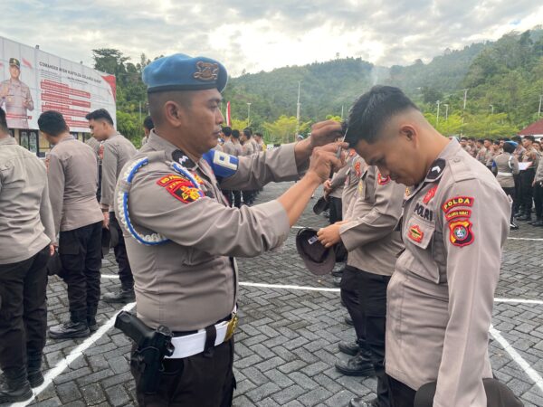 Jelang Perayaan Hari Bhayangkara, Propam Polda Sulbar Tertibkan Penampilan dan Kelengkapan Personel