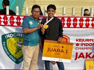 Atlet Sulbar Sabet Emas Nomor Jalan Cepat U20 di Kejurnas Atletik 2026, KONI Beri Apresiasi