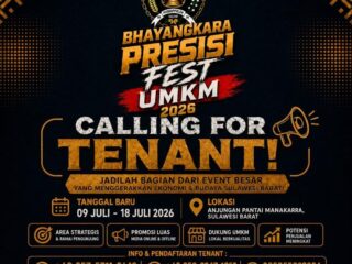 Festival UMKM Koperasi Polda Sulbar Digelar di Pantai Manakarra, Siapkan 120 Tenant