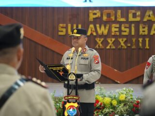 Kapolda Sulbar Rotasi Sembilan Pejabat, Tekankan Jabatan Adalah Amanah