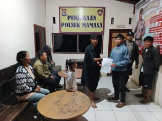 Polisi Mediasi Perkelahian Dua Pemuda di Rambusaratu, Sepakat Selesaikan Secara Damai