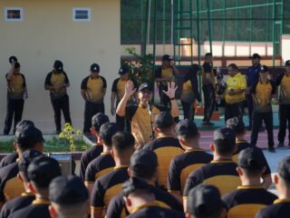 Kapolda Sulbar Gagas Tradisi Tanam Pohon di Setiap Kenaikan Pangkat Personel