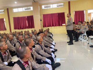 Kapolda Sulbar Beri Pesan Keras ke Siswa Bintara: Polisi Menyimpang Tetap Akan Ditindak