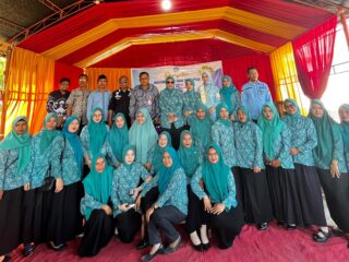 Gotong Royong Jadi Kekuatan, Desa Karya Bersama Siap Raih Prestasi di BBGRM dan HKG PKK 2026