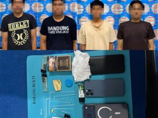 Diduga Miliki Sabu, Seorang Pemuda di Majene Diamankan Bersama Tiga Rekannya