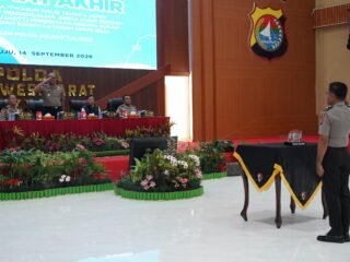 Kapolda Sulbar Tegaskan Komitmen Tata Kelola Bersih Saat Tutup Audit Kinerja Itwasum Polri