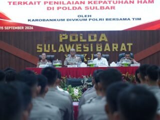 Kapolda Sulbar Ingatkan Personel Adaptif Hadapi Transformasi Hukum Nasional
