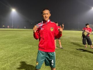 Nadil Hamutri Asal Mamasa Jadi Kapten, Timnas Pelajar Indonesia U17 Runner-up di Malaysia