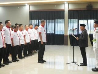 Syamsul Samad Lantik Pengurus KONI Mateng, Tekankan Profesionalisme dan Prestasi Atlet