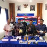 Lanal Mamuju Gagalkan Transaksi Narkoba di Polman, Barang Bukti Diduga Ketamine hingga Fentanyl Diamankan