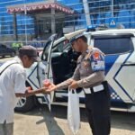 Polantas Karib Hadir di Jalanan Mamuju, Berbagi untuk Pejuang Nafkah